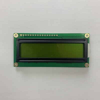 16x2 3.3V LCD oparty na znakach z zakresem temperatur od -20°C do +70°C