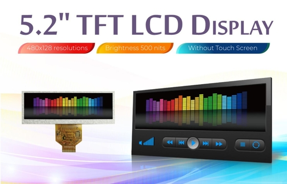 5.2' 480*RGB*128 TFT LCD Module Winstar WF52ATLASDNN0 zastąpić 6 godzin