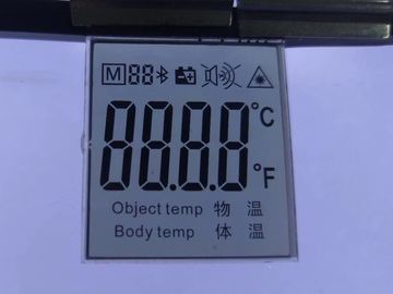 Bezkontaktowy termometr na podczerwień na czoło Skręcony wyświetlacz LCD Nematic W magazynie