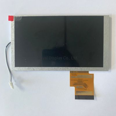 6,2 cala 800 x 480 punktów Biały moduł z aktywną matrycą TFT LCD z czarnym światłem