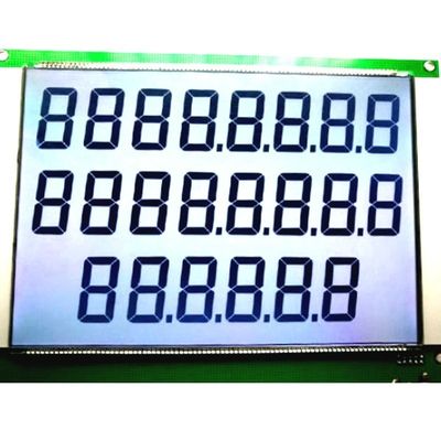 Panel ekranu Graficzny monochromatyczny wyświetlacz Tn Pozytywny wyświetlacz LCD dystrybutora paliwa