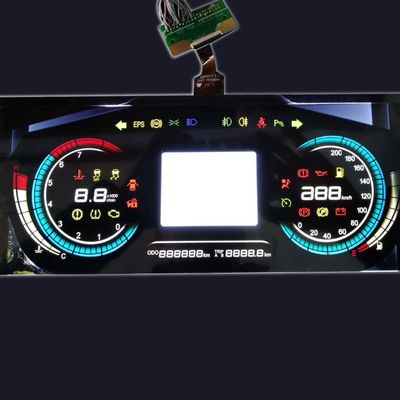 Mono Stn 3.3V TFT LCD Okrągły moduł wyświetlacza FSTN Pozytywny dla samochodu