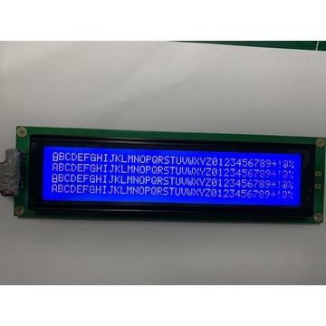 Segment matrycowy LCD Pozytywny wyświetlacz FSTN Postive 40x4 Dots