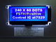 Niestandardowy wyświetlacz LCD FSTN / Stn 240X80 DOT 3,3 V z dodatnią transfleksją ST7529 Cog