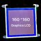 160 * 160 60mA Graficzny wyświetlacz LCD UC1698u Cog FSTN DOT Matrix Wyświetlacz LCD Niebieski ROHS ISO