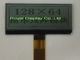 Cena fabryczna FSTN-Positive Stn-Gray 128X64dots Moduł wyświetlacza LCD Cog / COB Stn