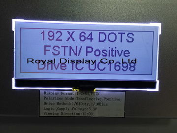 Moduł Lcd z matrycą punktową zasilania 3,3 V z ST7529 240X80 Dot