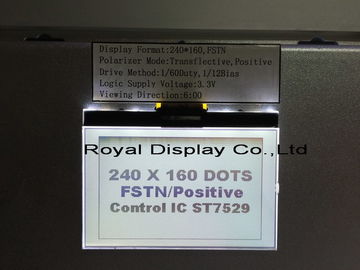 Moduł graficzny LCD zasilacza 3,3 V z białym podświetleniem LED ST7586S