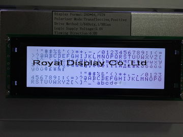 Moduł graficzny LCD do wbudowania w sterownik Zasilacz 5,0 V 240X64 Dot