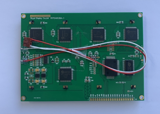 5.1-calowy niebieski graficzny monochromatyczny moduł LCD STN 240x128 z matrycą punktową