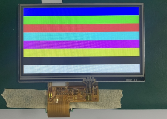 Interfejs RGB Moduł TFT LCD 5-calowy kolorowy wyświetlacz IPS 480 × 272