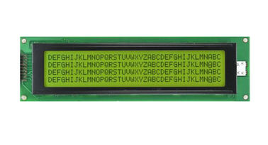 RYB4004 Wyświetlacz znaków LCD, wyświetlacz znaków Oled Żółte / zielone / białe podświetlenie LED