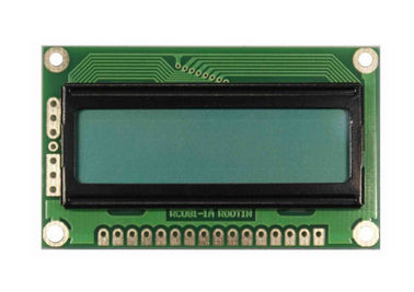 Moduł LCD STN 8x1 znaków z certyfikatem SGS / ROHS RYB0801A