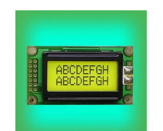 8X2 STN Postive Transflective COB 0802 Wyświetlacz modułu LCD