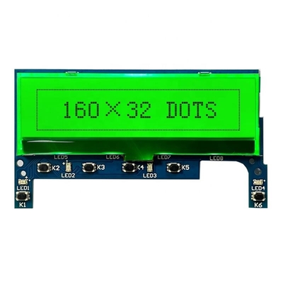 Panel LCD z matrycą punktową 160X32 Aip31020 IC Samochodowy równoległy graficzny moduł LCD