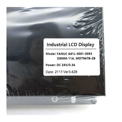 Nowy typ wyświetlacza płaskiego Fanuc A61L-0001-0093 Panel wyświetlacza LCD Fanuc