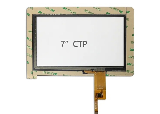 Niestandardowy pojemnościowy panel dotykowy Ctp Interfejs I2C 7-calowy panel wielodotykowy PCAP