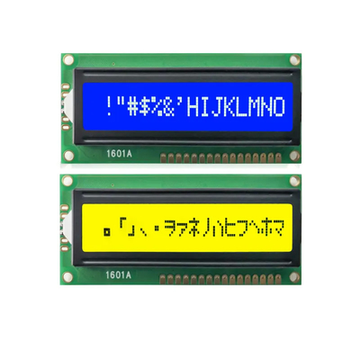 1601A Dot Matrix COB 8-bitowy interfejs MPU 16x1 znaków STN niebieski ujemny moduł LCD