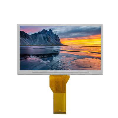Wszystkie widoki RGB 1024x600 Kolorowy ekran 7'' TFT LCD Display z CTP Touch Panel