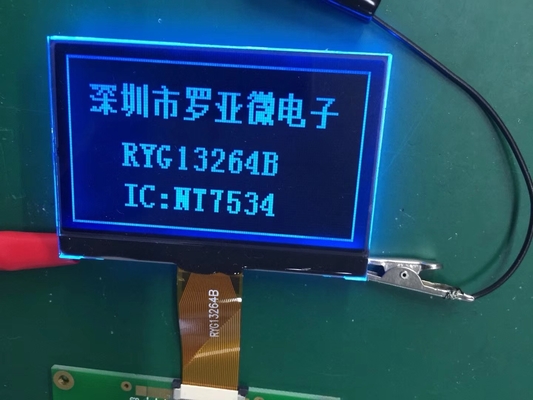 Moduł LCD DFSTN Transmissive Negative Monochrome 3.0v z NT7534IC