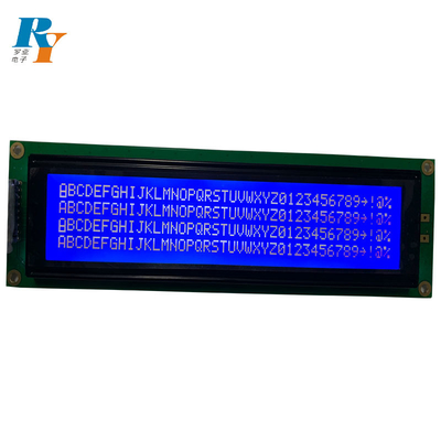 40*4 znaków STN Moduł LCD Niebieski Monochromatyczny Negatywny Duży Rozmiar Z ST7065/7066