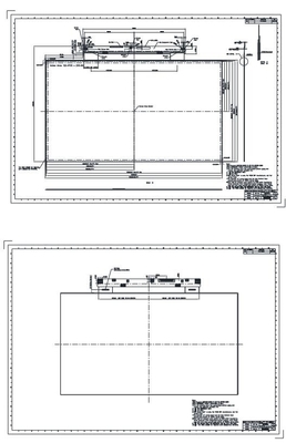 23.6 cali TFT LCD Module Innolux 1366*768 RGB 3000:1 Wysoki współczynnik kontrastu