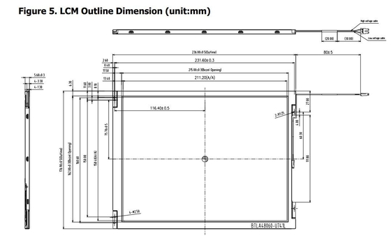 BOE BA104S01-100 10,4-calowy panel LCD RGB 4:3 Kosztowalny