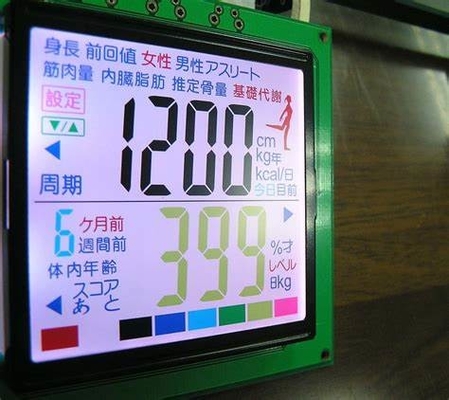 Moduł LCD FSC Dostosowalny 12H Czarny Negatywny Pole Przekazujące Kolor Sekwencyjny Winstar