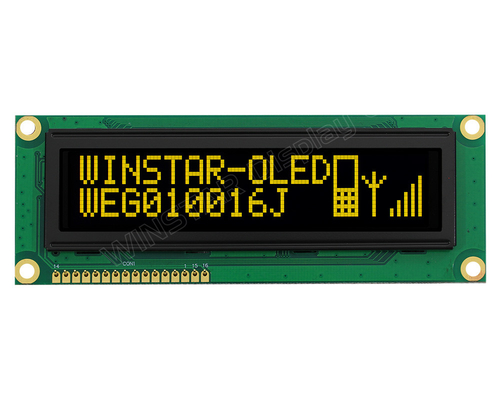 Moduł LCD OLED 3,84'' 100*16 Graficzna Super szeroka temperatura 5,0v Winstar Zastąpić
