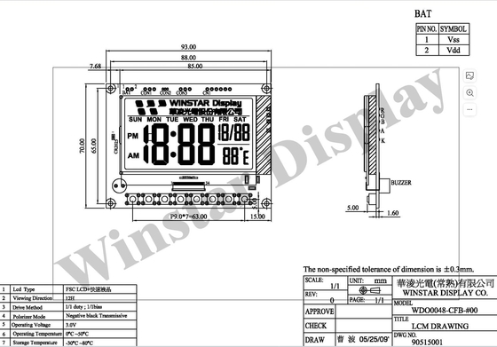 6.5'' TFT LCD G065VN01 640*RGB*480 szeroka temperatura AUO oryginalny wysoki kontrast jasny mały MOQ