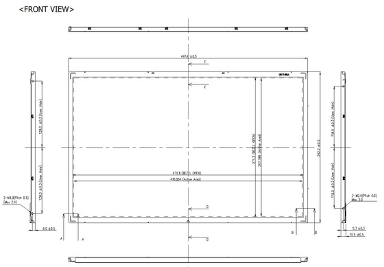 21.5'' TFT LCD Full HD LG Display 1920*1080 RGB Free View Wysokiej kontrastu oryginalny