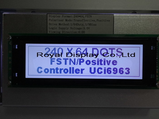 240*64 Graficzny moduł LCD FSTN z dużym wyświetlaczem przemysłowym PCB