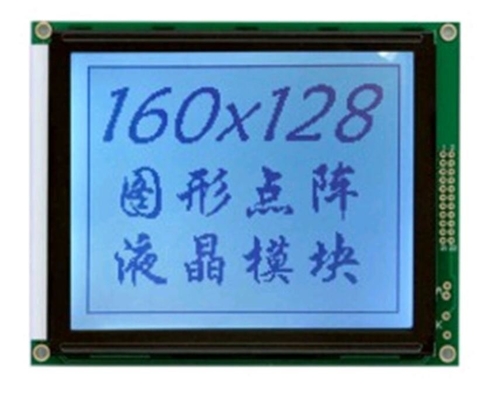 160*128 graficzny moduł LCD 6H 12H z podświetleniem T6963C STN monochromatyczny wyświetlacz przemysłowy