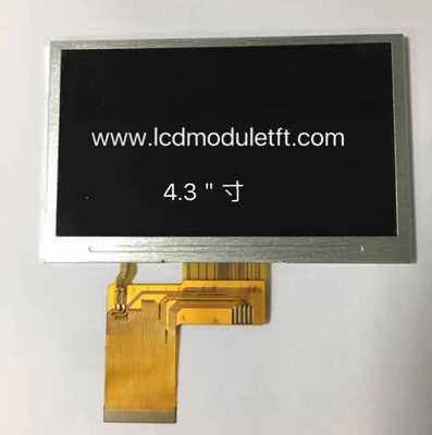 4.3'' 480*272 RGB TFT szeroka temperatura ST282T2 moduł LCD o wysokim kontraste