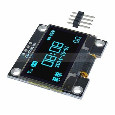 1.3'' 128*64 biały monochromatyczny OLED interfejs I2C szerokotemperaturowy moduł LCD