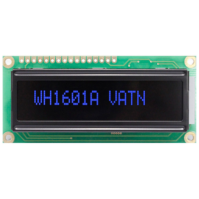16*1 Symbol Monochromatyczny interfejs SPI szerokotemperaturowy moduł LCD VATN