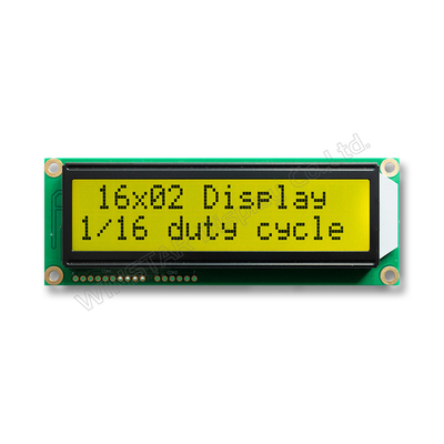 16*2 znak STN monochromatyczny ST7066 szerokokaloryczny moduł LCD