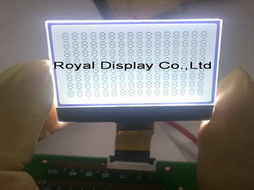 12864 Stn COG Moduł Lcd Niebieski negatywny przemysłowy ekran LCD Transmissive