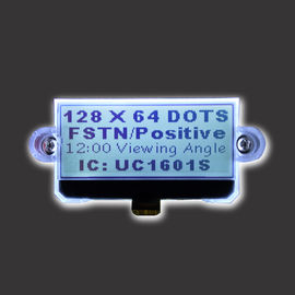 Charakter Transflective 128x64 graficzny moduł LCD Wyświetlacz Fstn Pozytywny typ COG