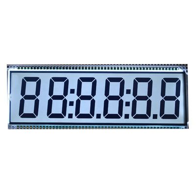 7-segmentowy 5V 6-cyfrowy wyświetlacz LCD dystrybutora paliwa TN Dodatni