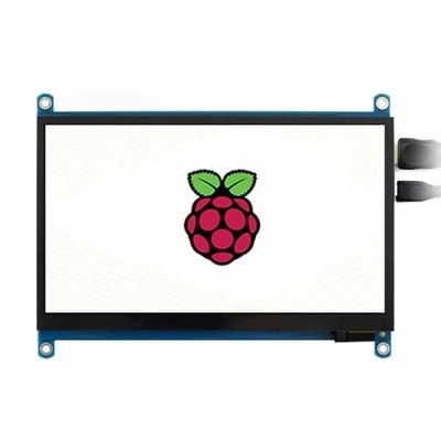 Niestandardowy monitor LCD 200nits Raspberry 7 cali 800x480 IPS 40-pinowy wyświetlacz TFT FPC