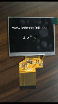 3,5 '' SPI 320x240dots Wyświetlacz TFT LCD Pojemnościowy transmisyjny panel dotykowy z białą diodą LED