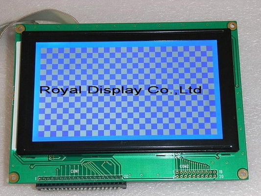 FSTN 75mA Podświetlenie 240x128 punktów Moduł wyświetlacza LCD COB FFC z białym czarnym światłem