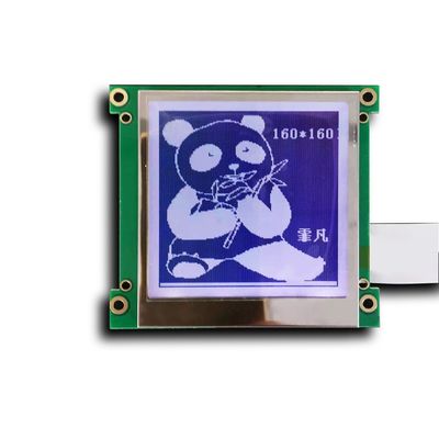 Dostosowany RY160X160 dot sFFC FSTN Monochromatyczny moduł wyświetlacza graficznego COB FPC Sterownik IC UC1698