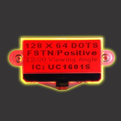 128 * 64 punktów Moduł FSTN Pozytywny wyświetlacz LCD Monochromatyczny Cog Równoległy ST7565R