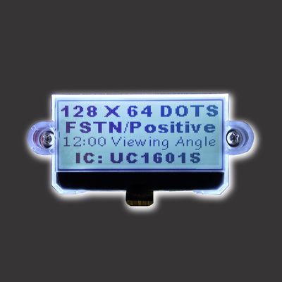 128 * 64 punktów Moduł FSTN Pozytywny wyświetlacz LCD Monochromatyczny Cog Równoległy ST7565R