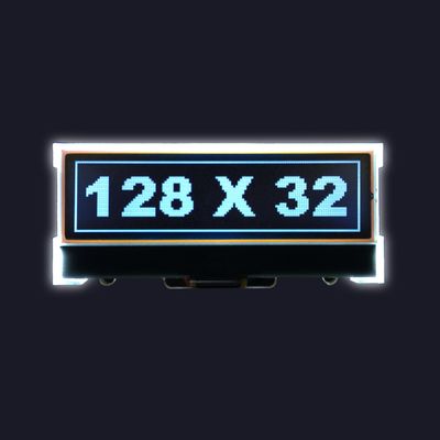 Najpopularniejszy mały wyświetlacz LCD 128x32 punktów Drive IC ST7920 Pojemnościowy graficzny moduł LCD Dostosuj Mono