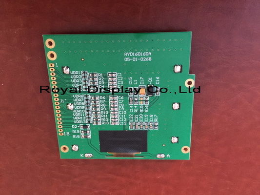 160160 Mono COB FPC Lutowany graficzny wyświetlacz LCD UC1698 Monochromatyczny wyświetlacz LCD