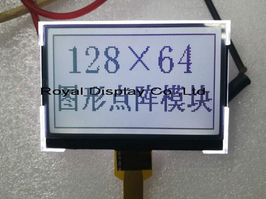 Cena fabryczna FSTN-Positive Stn-Gray 128X64dots Moduł wyświetlacza LCD Cog / COB Stn