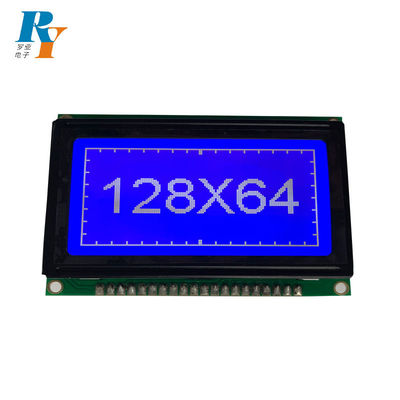 128 * 64 COB Type Stn-Blue Negative Transmissive Custom Display LCD